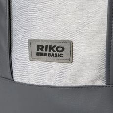 Дитяча коляска 2 в 1 Riko Bella Life 01 Grey Fox (світло-сіра тканина - сіра еко-шкіра)